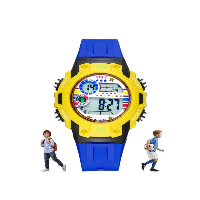 Spiky Spkeva20 Unique Round Digital Sports Watch-Novelty Toys-Spiky-Toycra