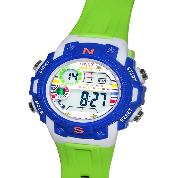 Spiky Spkeva20 Unique Round Digital Sports Watch-Novelty Toys-Spiky-Toycra