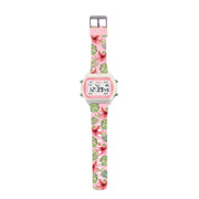 Spiky Spkeva25 Unique Printed Square Multi Functional Sports Digital Watch