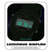 Spiky Spkeva25 Unique Square Multi Functional Sports Digital Watch