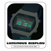 Spiky Spkeva25 Unique Square Multi Functional Sports Digital Watch