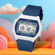 Spiky Spkeva25 Unique Square Multi Functional Sports Digital Watch