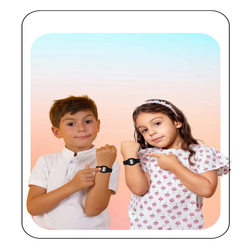 Spiky Spkeva25 Unique Square Multi Functional Sports Digital Watch