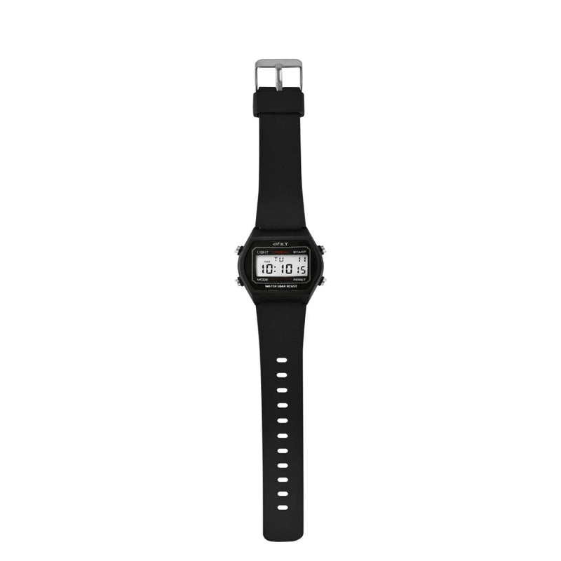 Spiky Spkeva25 Unique Square Multi Functional Sports Digital Watch