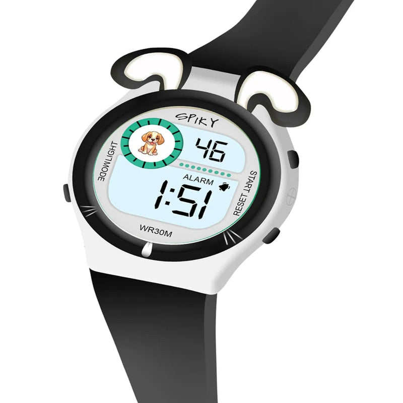 Spiky Spkeva26 Fun Digital Watch For Kids With Cute Animal