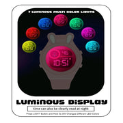 Spiky Spkeva26 Fun Digital Watch For Kids With Cute Animal