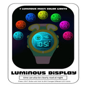 Spiky Spkeva26 Fun Digital Watch For Kids With Cute Animal