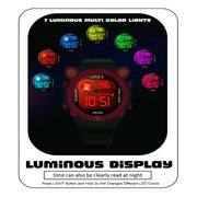 Spiky Spkeva26 Fun Digital Watch For Kids With Cute Animal