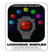 Spiky Spkeva26 Fun Digital Watch For Kids With Cute Animal