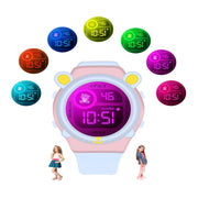 Spiky Spkeva26 Fun Digital Watch For Kids With Cute Animal