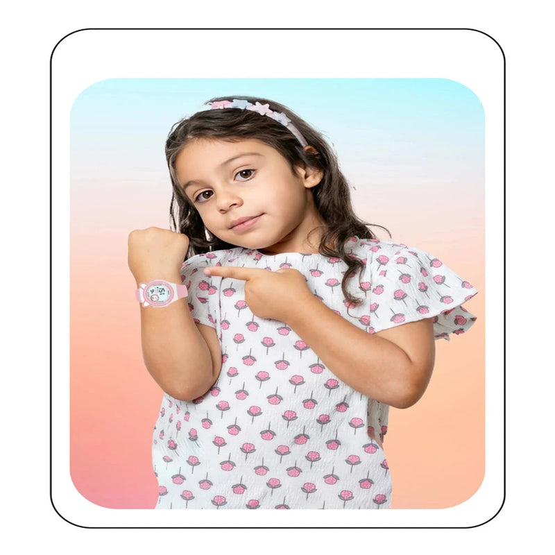Spiky Spkeva26 Fun Digital Watch For Kids With Cute Animal