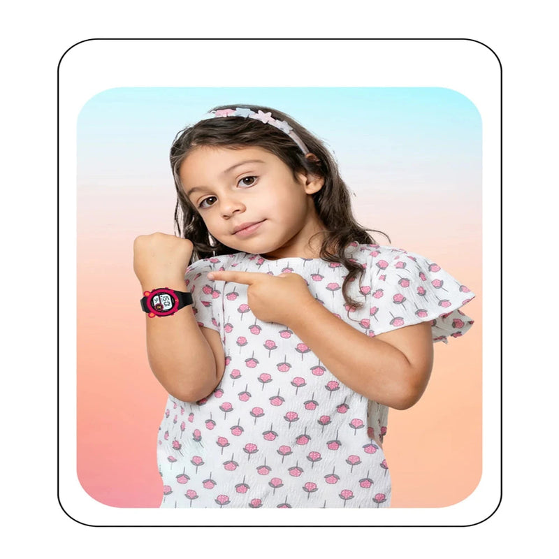 Spiky Spkeva26 Fun Digital Watch For Kids With Cute Animal