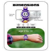 Spiky Spkeva27 Round Digital Watch For Kids