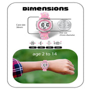 Spiky Spkeva27 Round Digital Watch For Kids