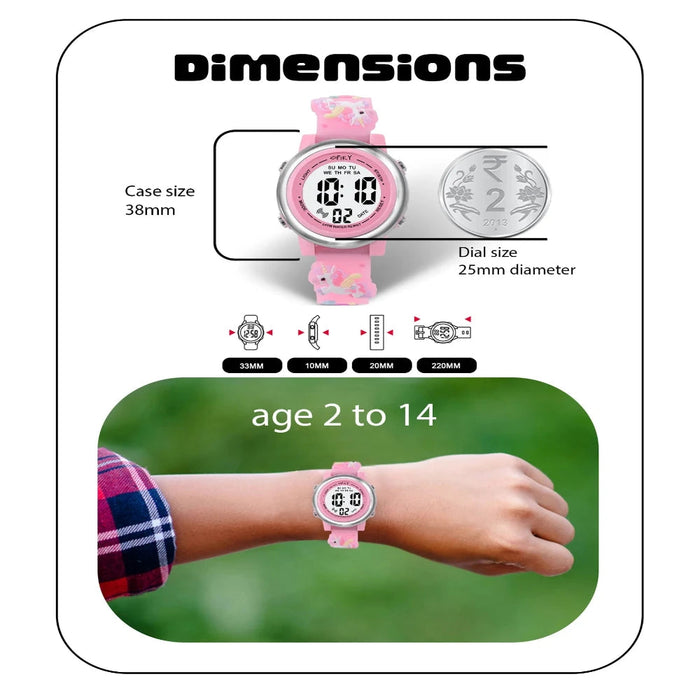 Spiky Spkeva27 Round Digital Watch For Kids-Novelty Toys-Spiky-Toycra