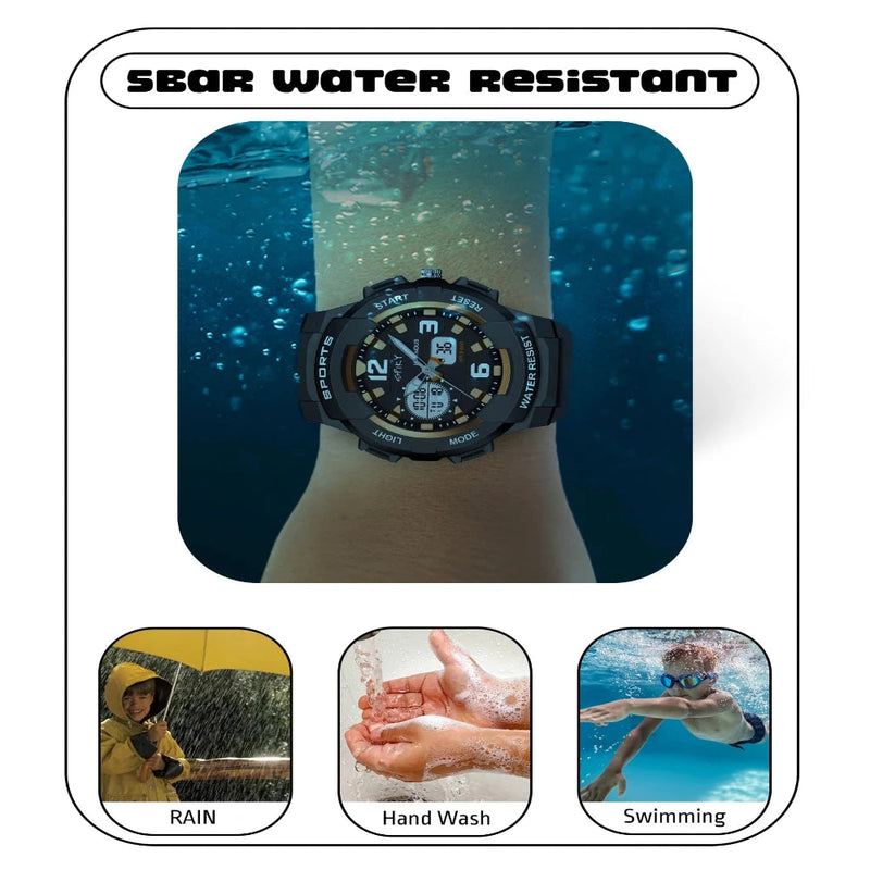 Spiky Spkeva6 Analog & Digital Sporty Watch