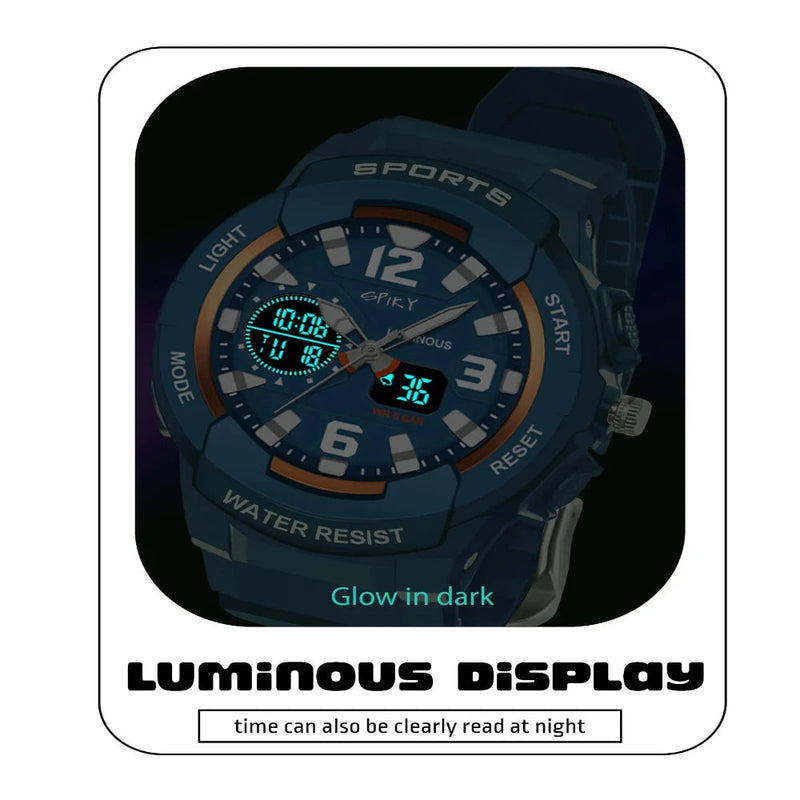 Spiky Spkeva6 Analog & Digital Sporty Watch