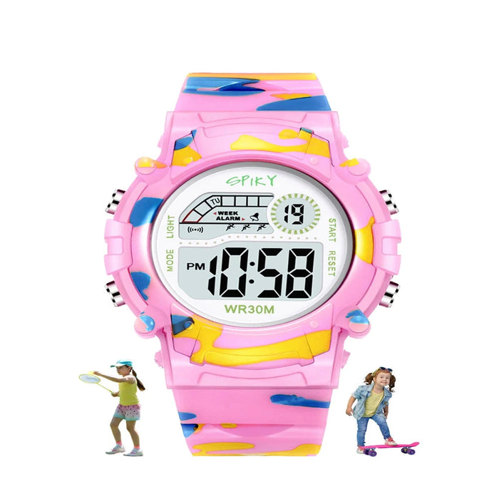 Spiky Spkeva8 Military Digital Sports Watch-Novelty Toys-Spiky-Toycra