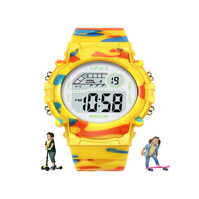 Spiky Spkeva8 Military Digital Sports Watch