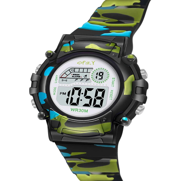 Spiky Spkeva8 Military Digital Sports Watch-Novelty Toys-Spiky-Toycra