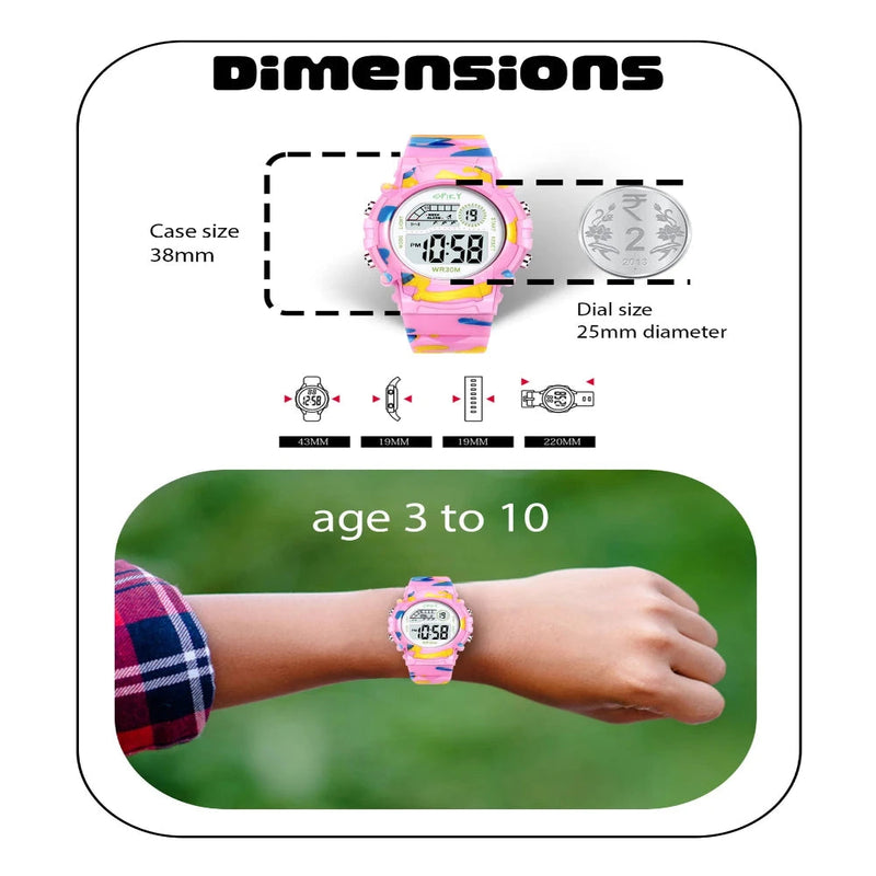 Spiky Spkeva8 Military Digital Sports Watch