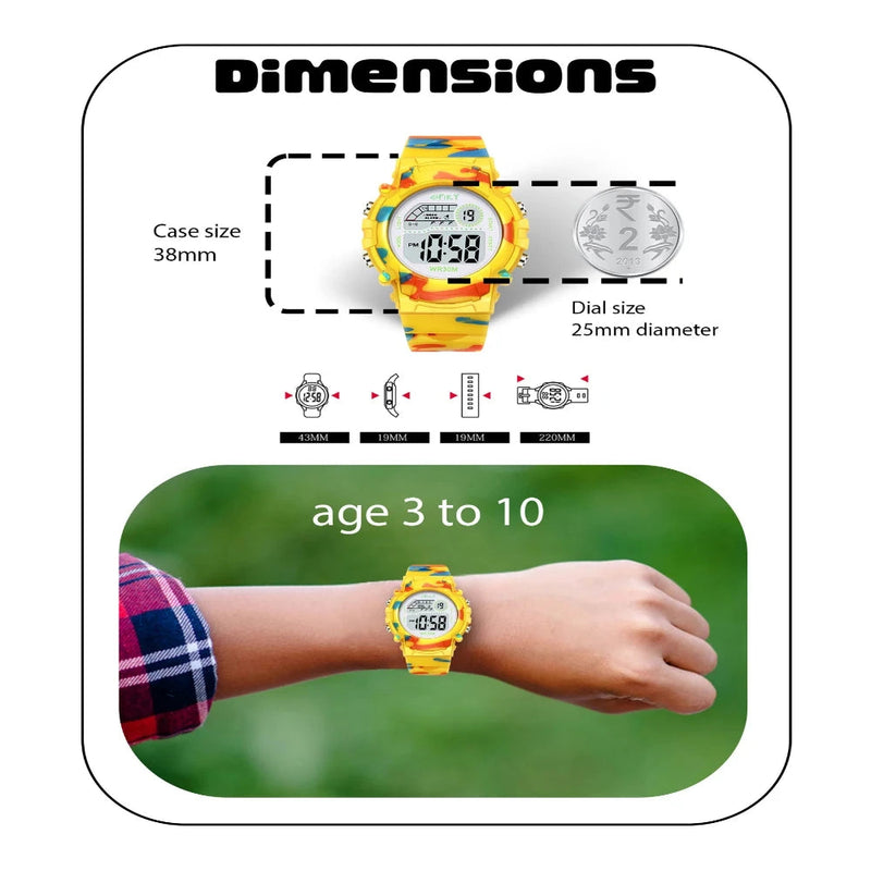 Spiky Spkeva8 Military Digital Sports Watch