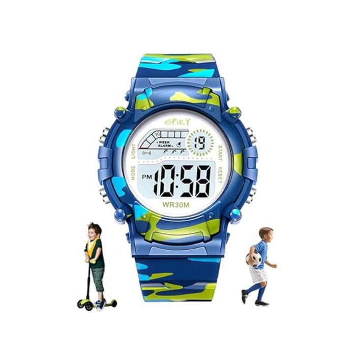 Spiky Spkeva8 Military Digital Sports Watch-Novelty Toys-Spiky-Toycra