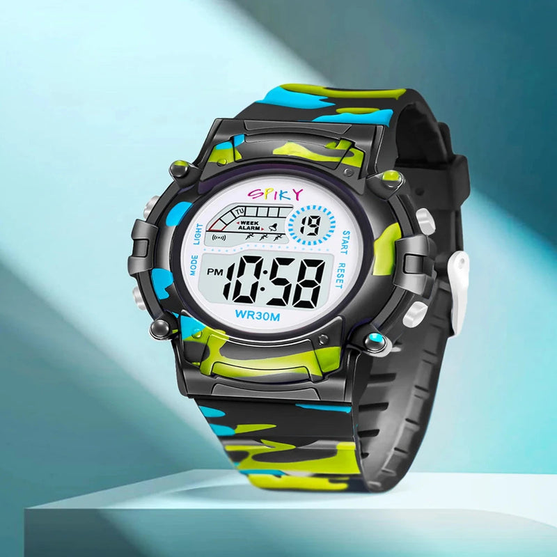 Spiky Spkeva8 Military Digital Sports Watch