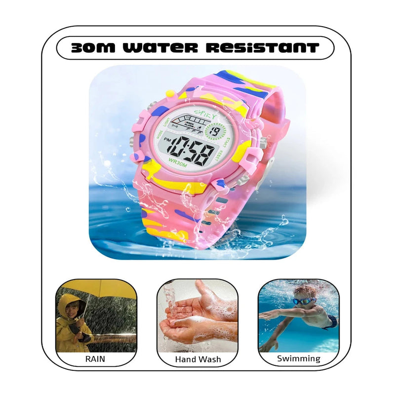 Spiky Spkeva8 Military Digital Sports Watch