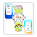 Spiky Spkeva9 Round Strap Analog & Digital Watch-Novelty Toys-Spiky-Toycra