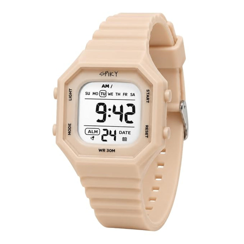 Spiky Square Digital Kids Watch for Boys & Girls