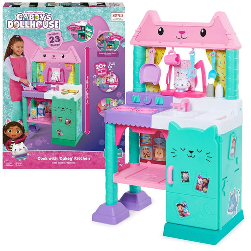 Spin Master Gabby’s Dollhouse Cakey Kitchen Set-Pretend Play-Spin Master-Toycra