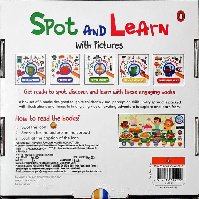 Sports And Learn With Pictures Box Set