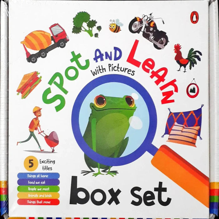 Sports And Learn With Pictures Box Set-Board Book-Prh-Toycra