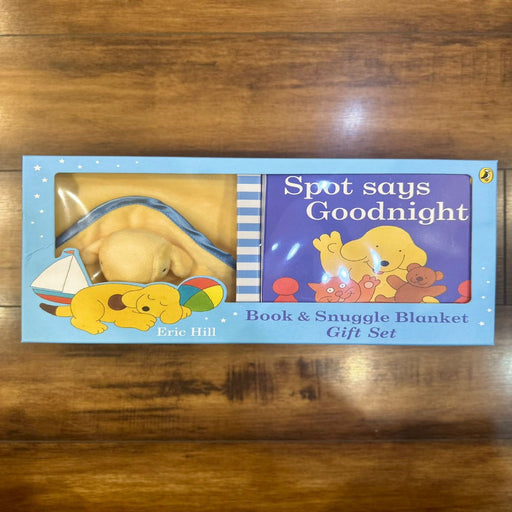 Spot Says Goodnight Book & Blanket Gift Set-Board Book-Prh-Toycra