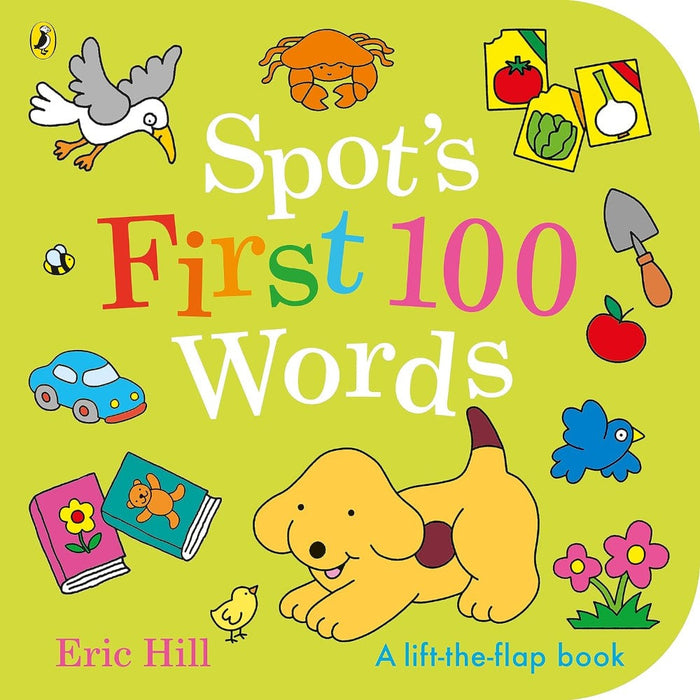 Spot's First 100 Words - A Lift The Flap Book-Board Book-Prh-Toycra