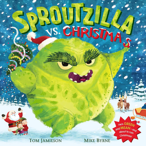 Sproutzilla Vs. Christmas-Board Book-Pan-Toycra