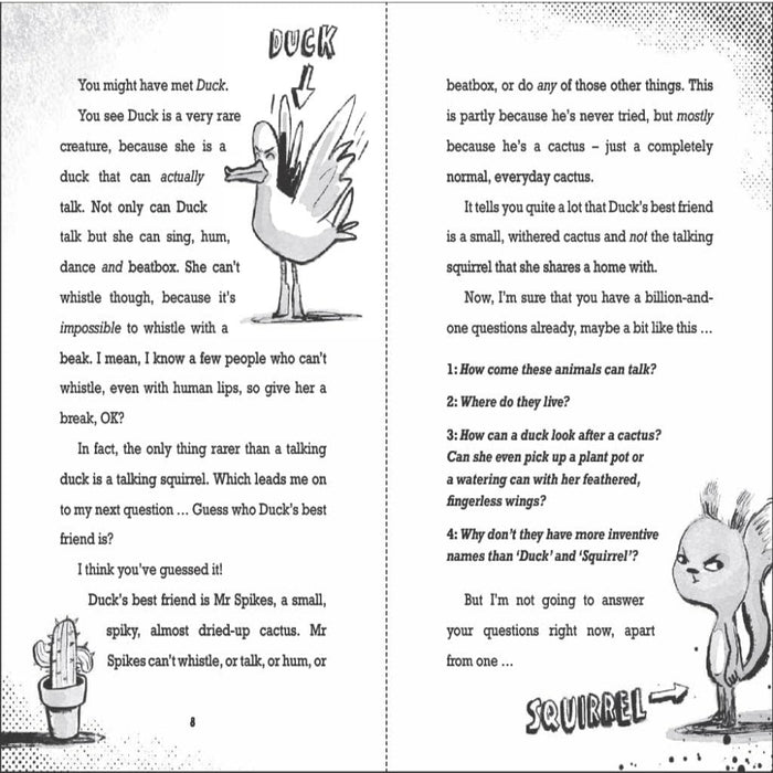 Squirrel And Duck Mission Improbable-Story Books-Bl-Toycra