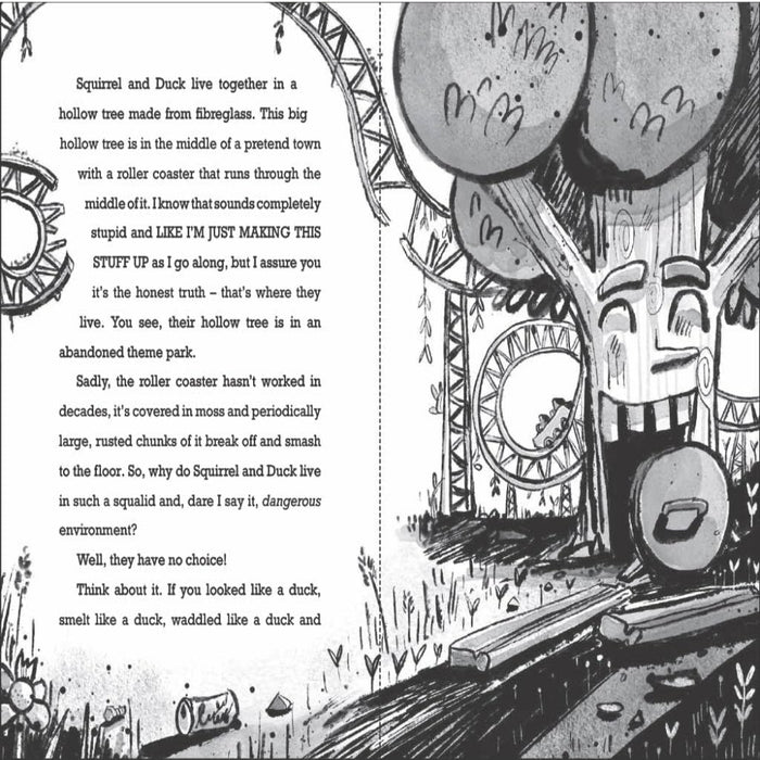 Squirrel And Duck Mission Improbable-Story Books-Bl-Toycra