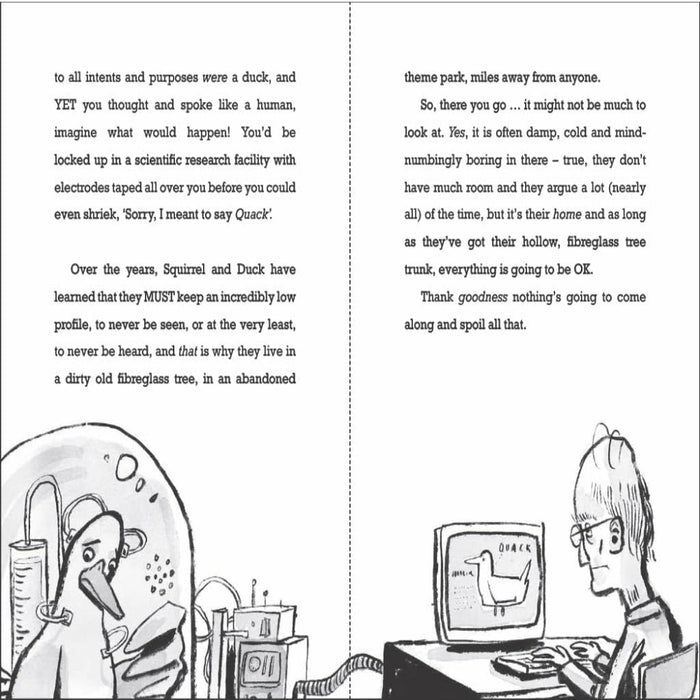 Squirrel And Duck Mission Improbable-Story Books-Bl-Toycra