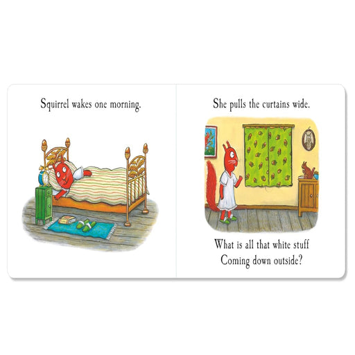 Squirrel's Snowman A Lift-The-Flap Book