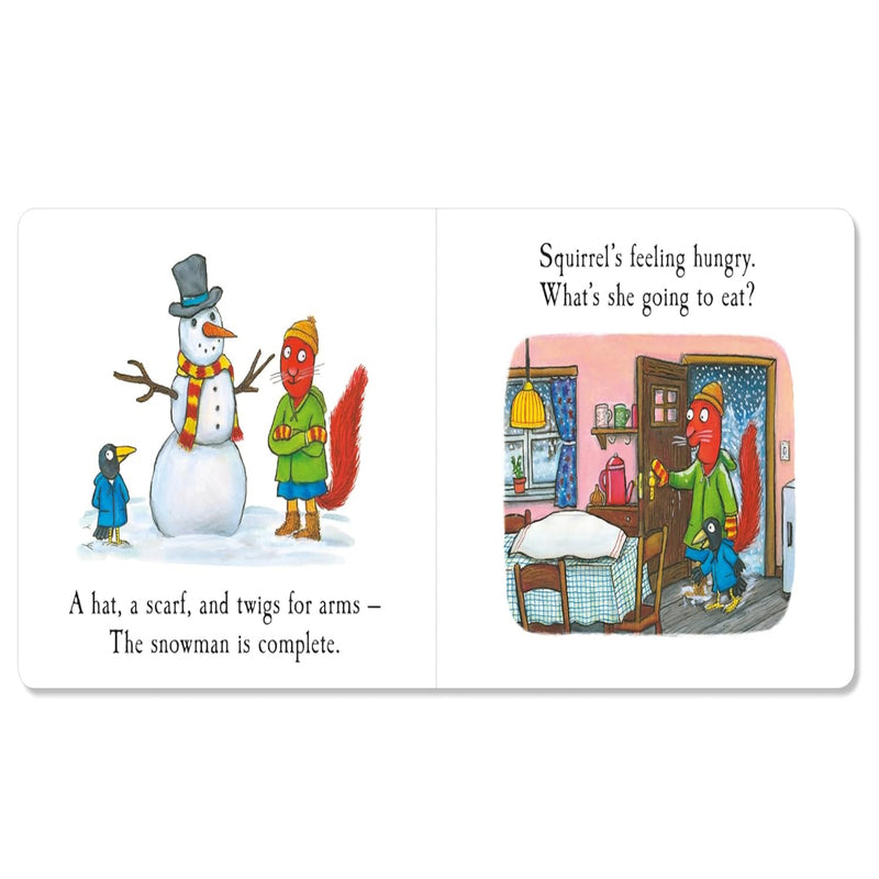 Squirrel's Snowman A Lift-The-Flap Book