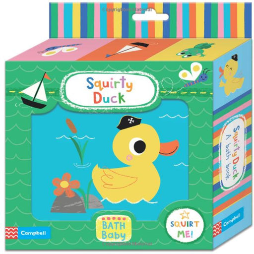 Squirty Duck-Cloth Book-Pan-Toycra