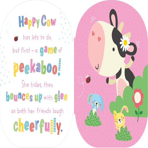 Squish And Snugg Happy Cow-Board Book-Sch-Toycra