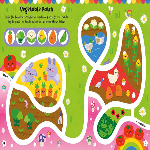 Squishy Friends Foodie Cuties Activity Book