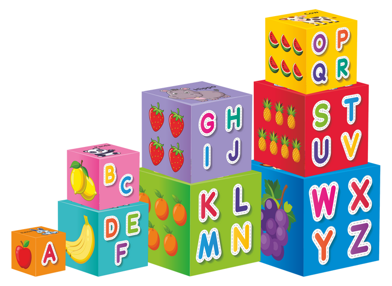 Stack O Fun – Educational Stacking Blocks for Kids | Learn Numbers, Alphabets, Animals & More!