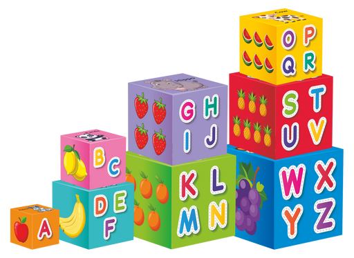 Stack O Fun – Educational Stacking Blocks for Kids | Learn Numbers, Alphabets, Animals & More!-simple-Toymate-Toycra