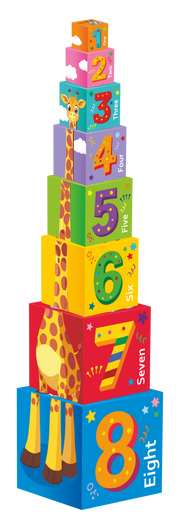 Stack O Fun – Educational Stacking Blocks for Kids | Learn Numbers, Alphabets, Animals & More!