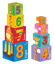Stack O Fun – Educational Stacking Blocks for Kids | Learn Numbers, Alphabets, Animals & More!
