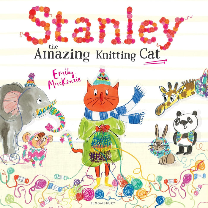 Stanley The Amazing Knitting Cat-Picture Book-Bl-Toycra